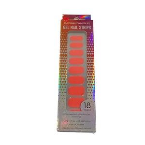 Uncommon Cosmetics Coral Gel Nail Strips - New